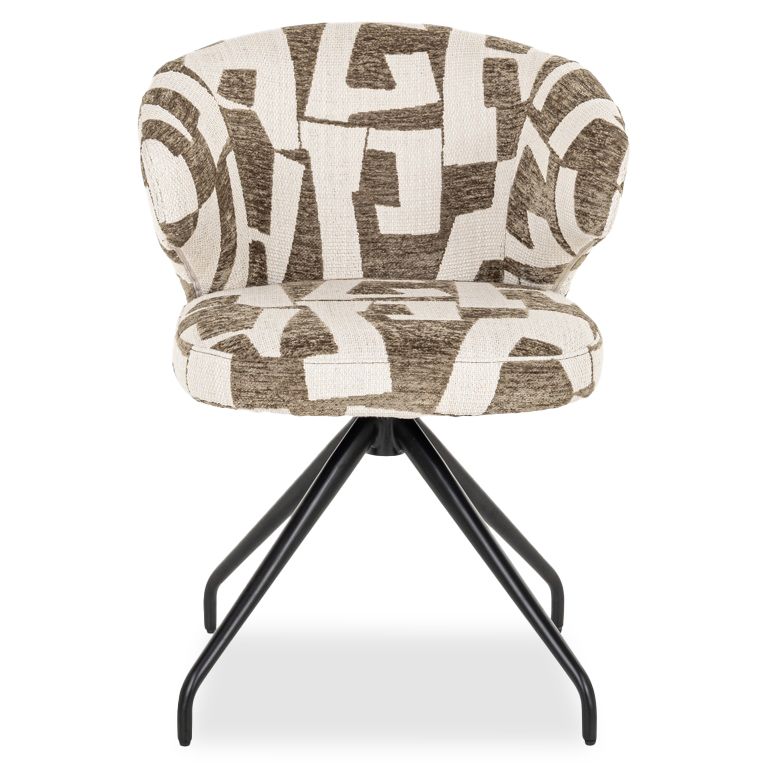 Eetkamerstoel S4723 Moss Graffic Milly B60 x D64 x H82 cm
