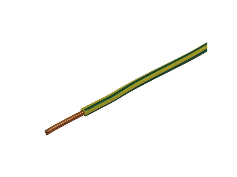 STEFFEN T-Draht 1.5 mm², 100 m Grüngelb Installationskabel