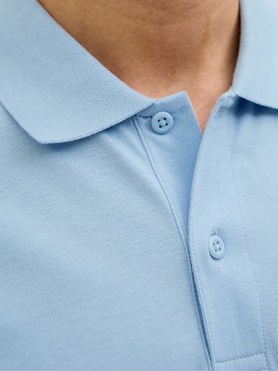 JACK & JONES Polo-Shirt Blau