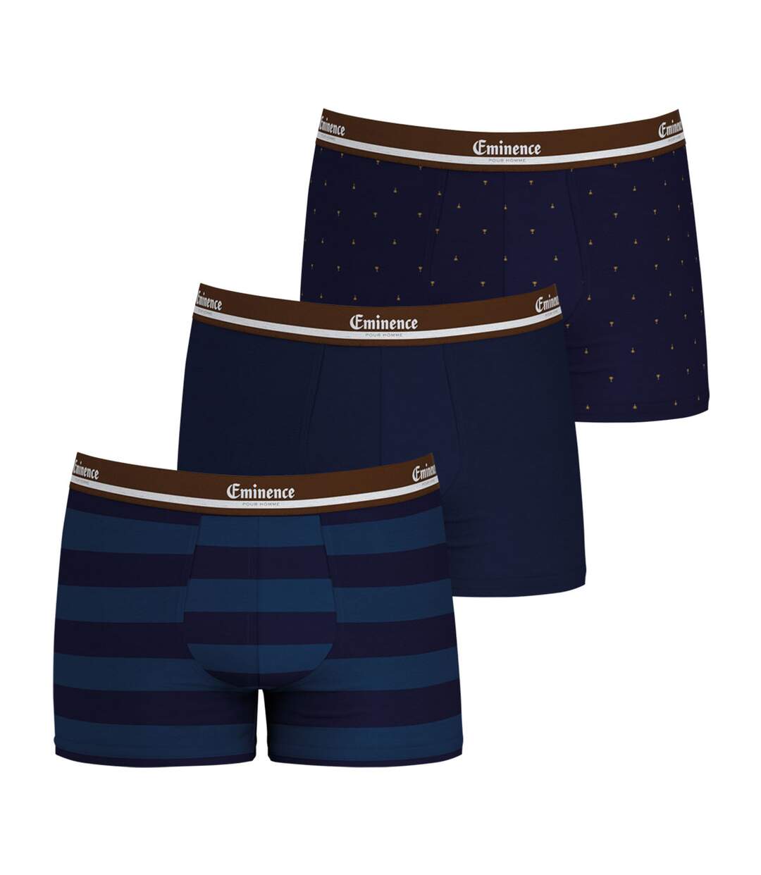 Lot de 3 boxers homme Gentleman