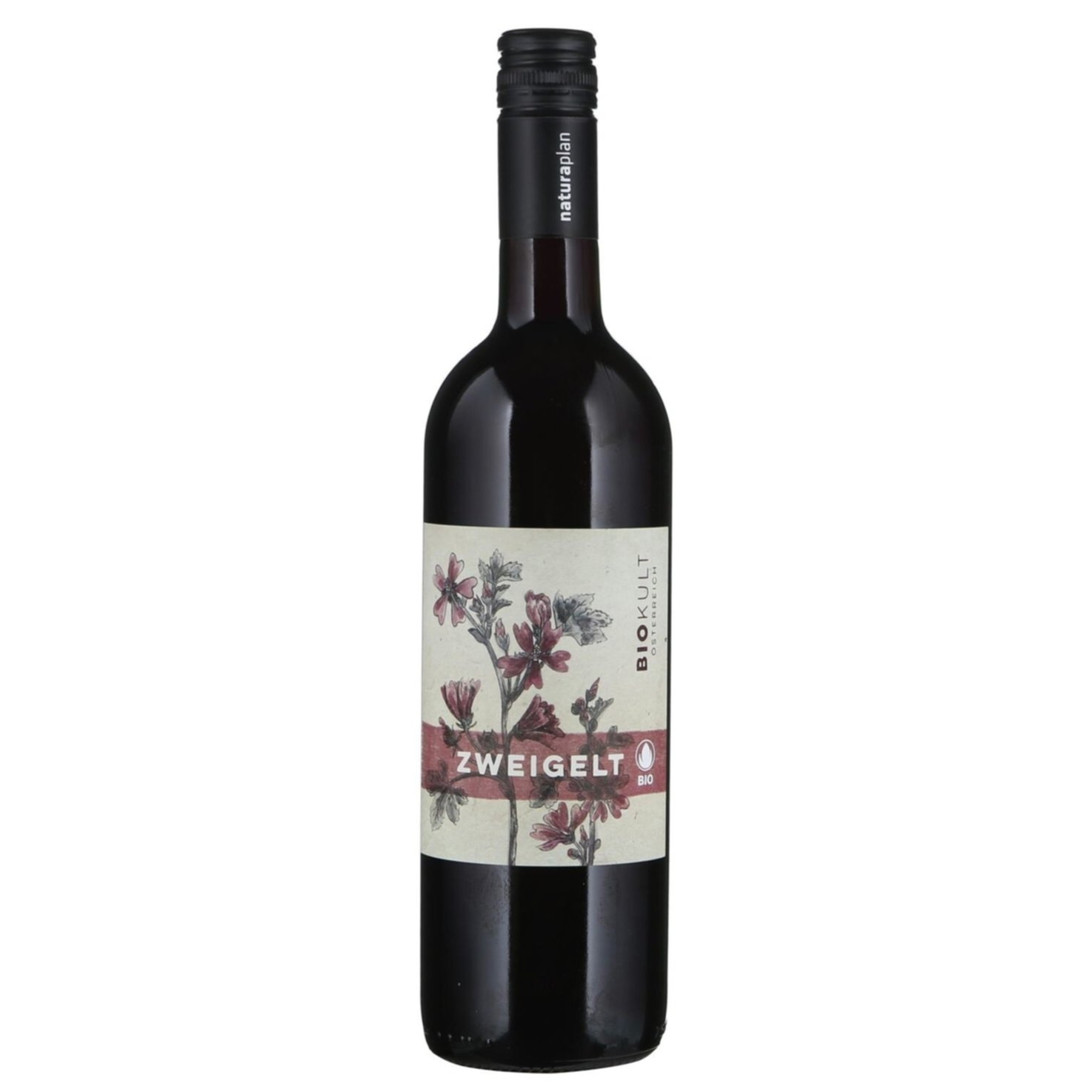 Naturaplan Bio Blauer Zweigelt Biokult, Niederösterreich Qualitätswein -75cl