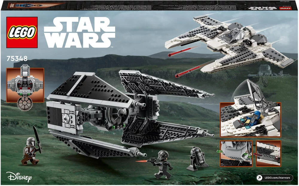 LEGO®STAR WARS™ 75348 - LE CHASSEUR FANG MANDALORIEN CONTRE LE TIE INTERCEPTOR™