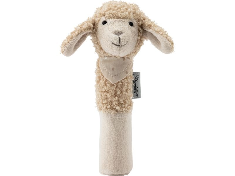 Sterntaler Greifling Schaf Flocke Quietsche aus weichen Stoffen