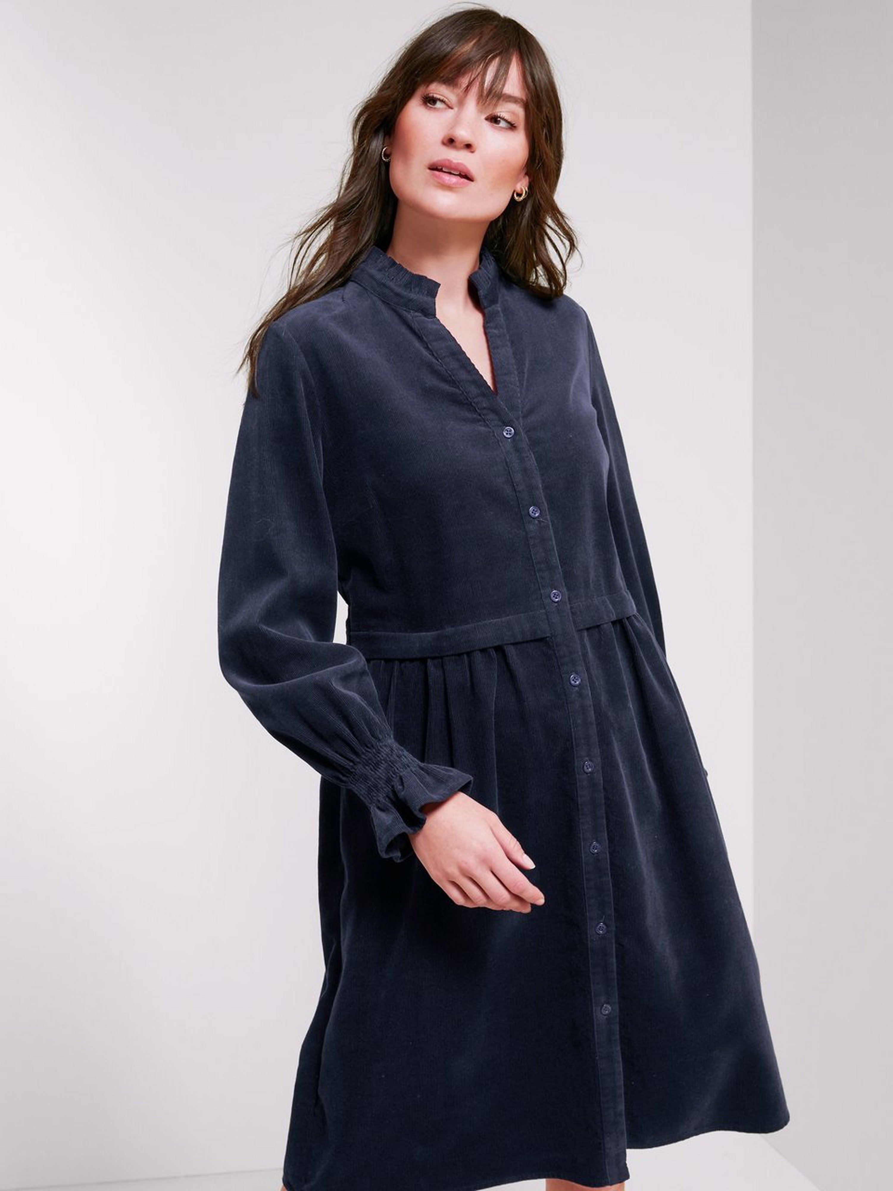 Cord-Kleid
