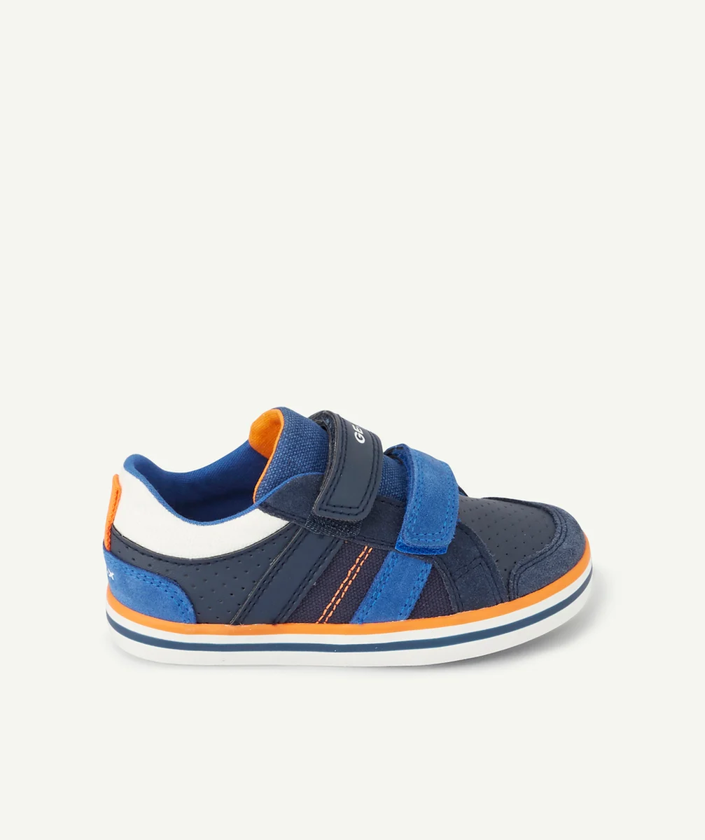 GEOXLES BASKETS BLEUES ET ORANGES