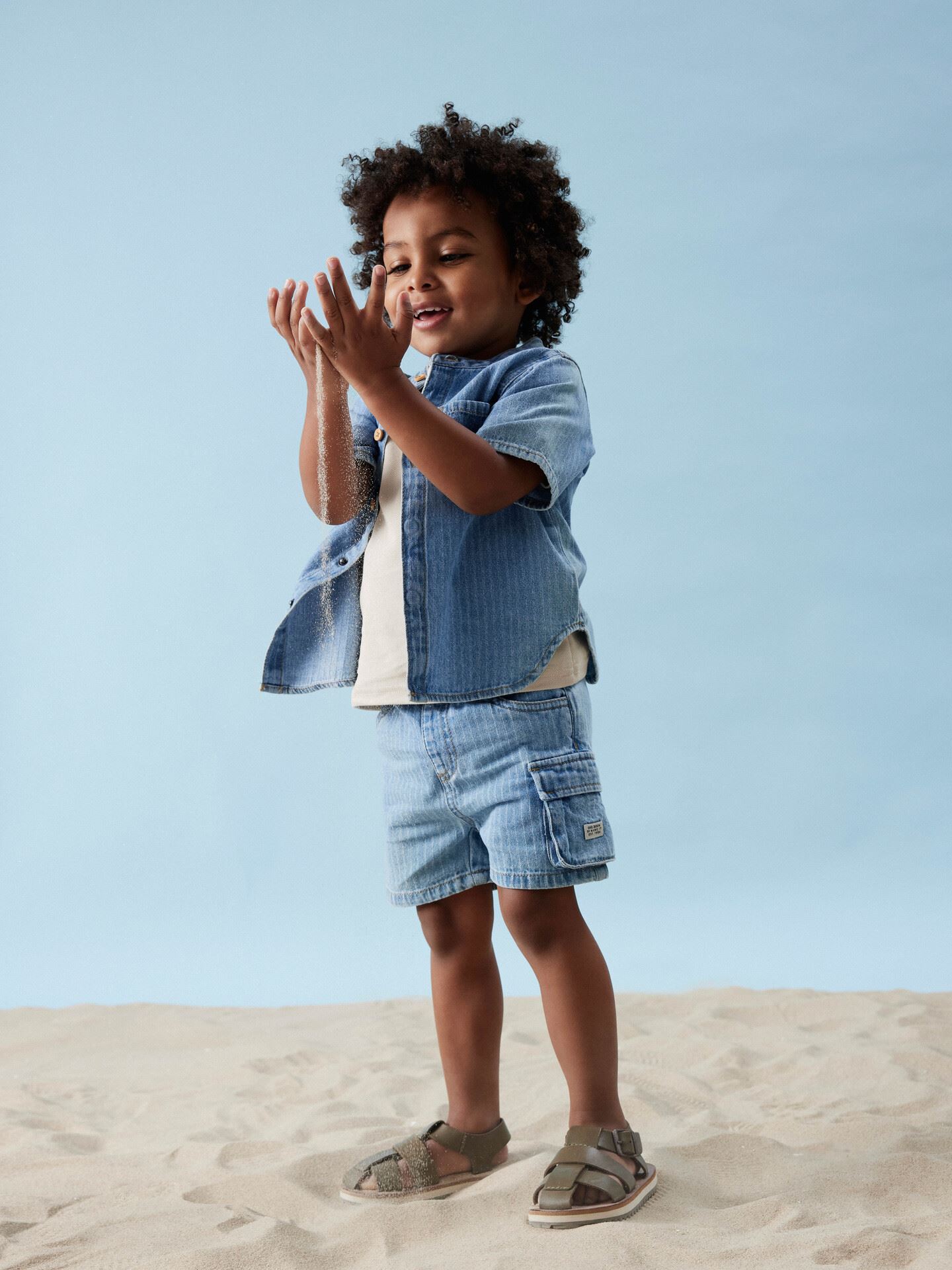 Fido Short Sleeve Denim Shirt