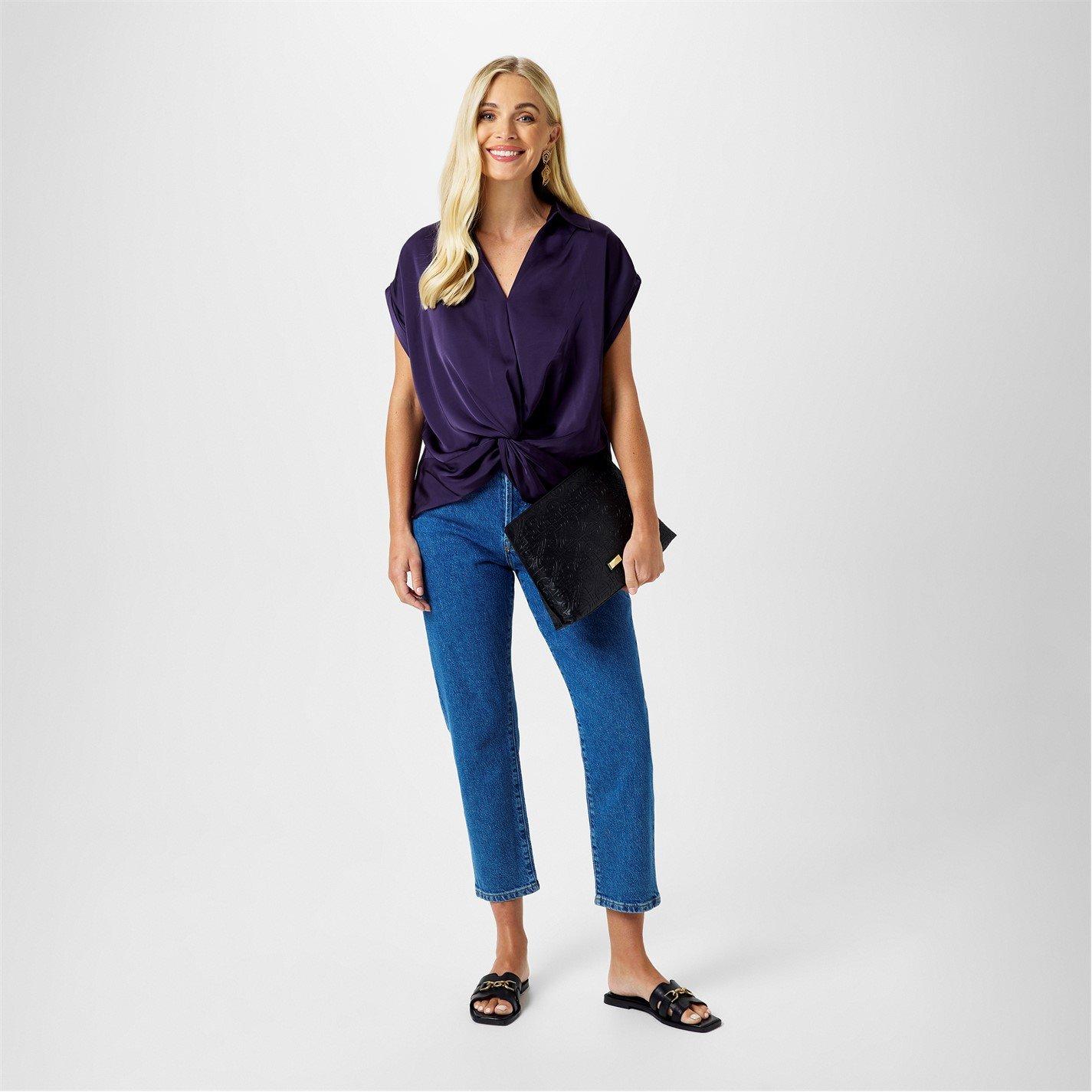 Biba Twist Hem Top