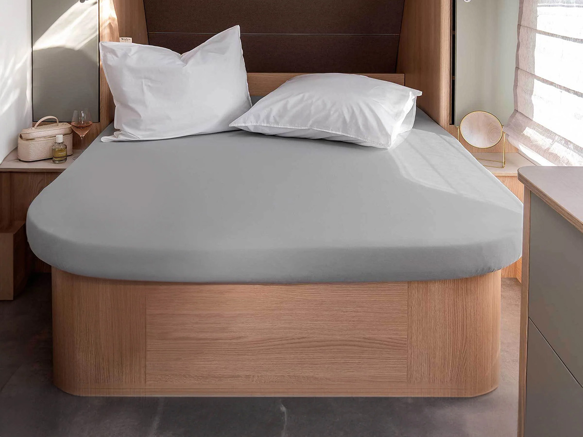 Walra Multifit Queensbed hoeslaken - Grey