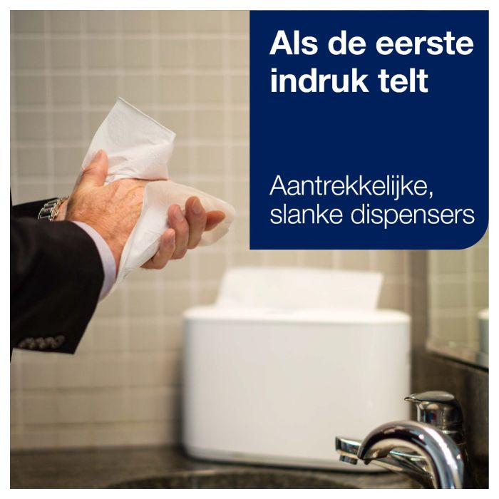 Tork 552200 staande dispenser Xpress Countertop wit H2 systeem (552200)