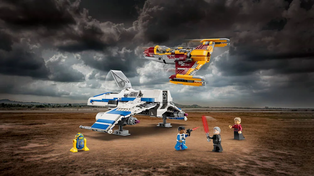 LEGO®STAR WARS™ 75364 - L'E-WING DE LA NOUVELLE REPUBLIQUE CONTE LE CHASSEUR DE SHI