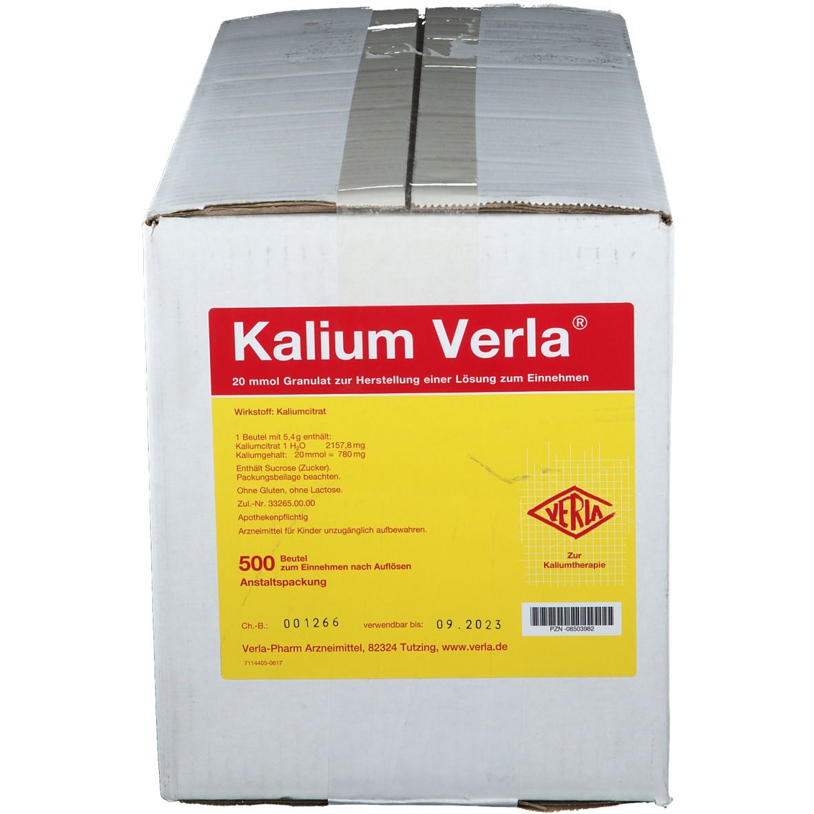 Kalium Verla® Granulat Beutel