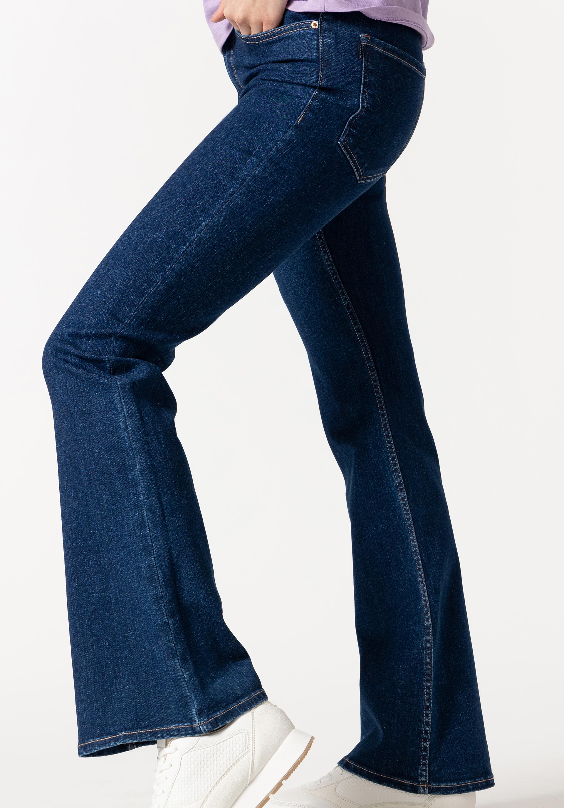Jeans Zoe Flare de Cintura Alta