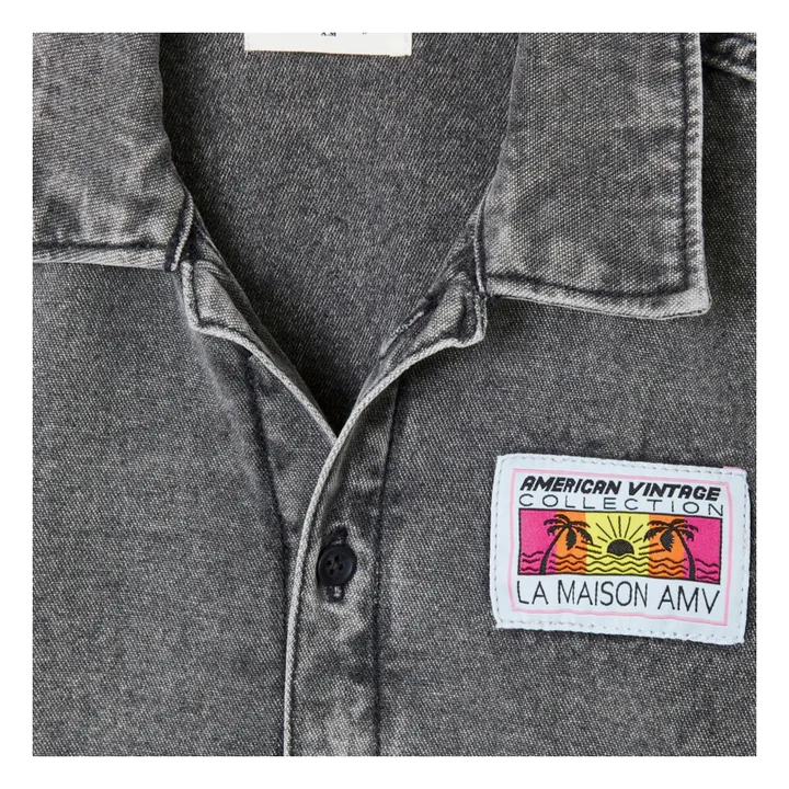 American Vintage Chemisette Denim Jazy | Gris