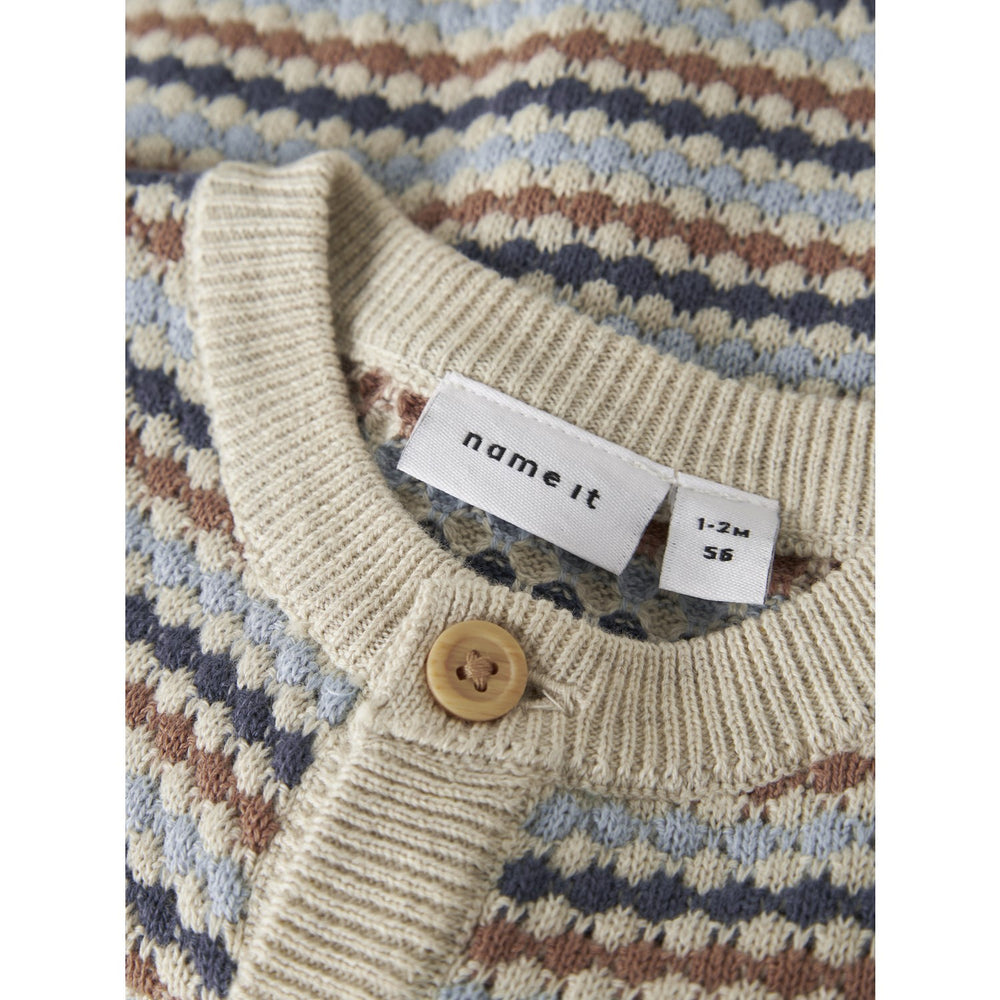 Køb Name It Vintage Indigo Nbmflows Ls Strik Card