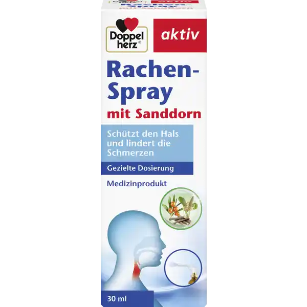 Rachen-Spray mit Sanddorn