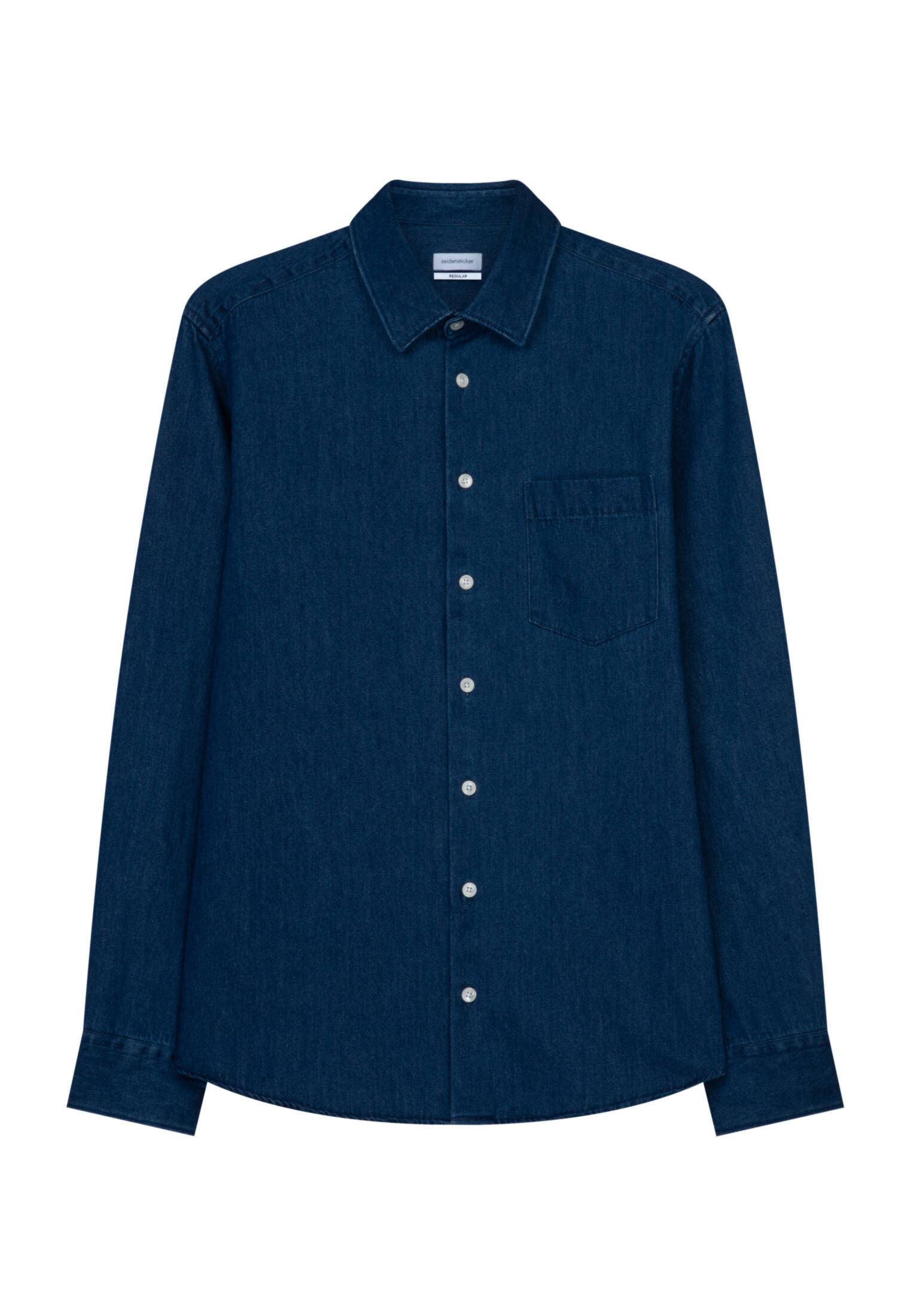 Seidensticker| Herren Casual Hemd Schwarze Rose