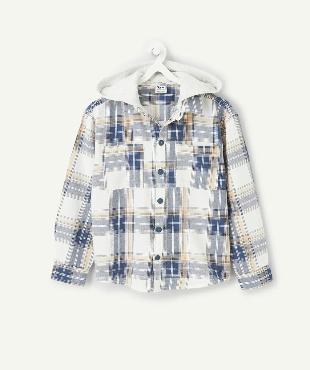 TAPE A L'OEIL<br>Camisa xadrez de mangas compridas