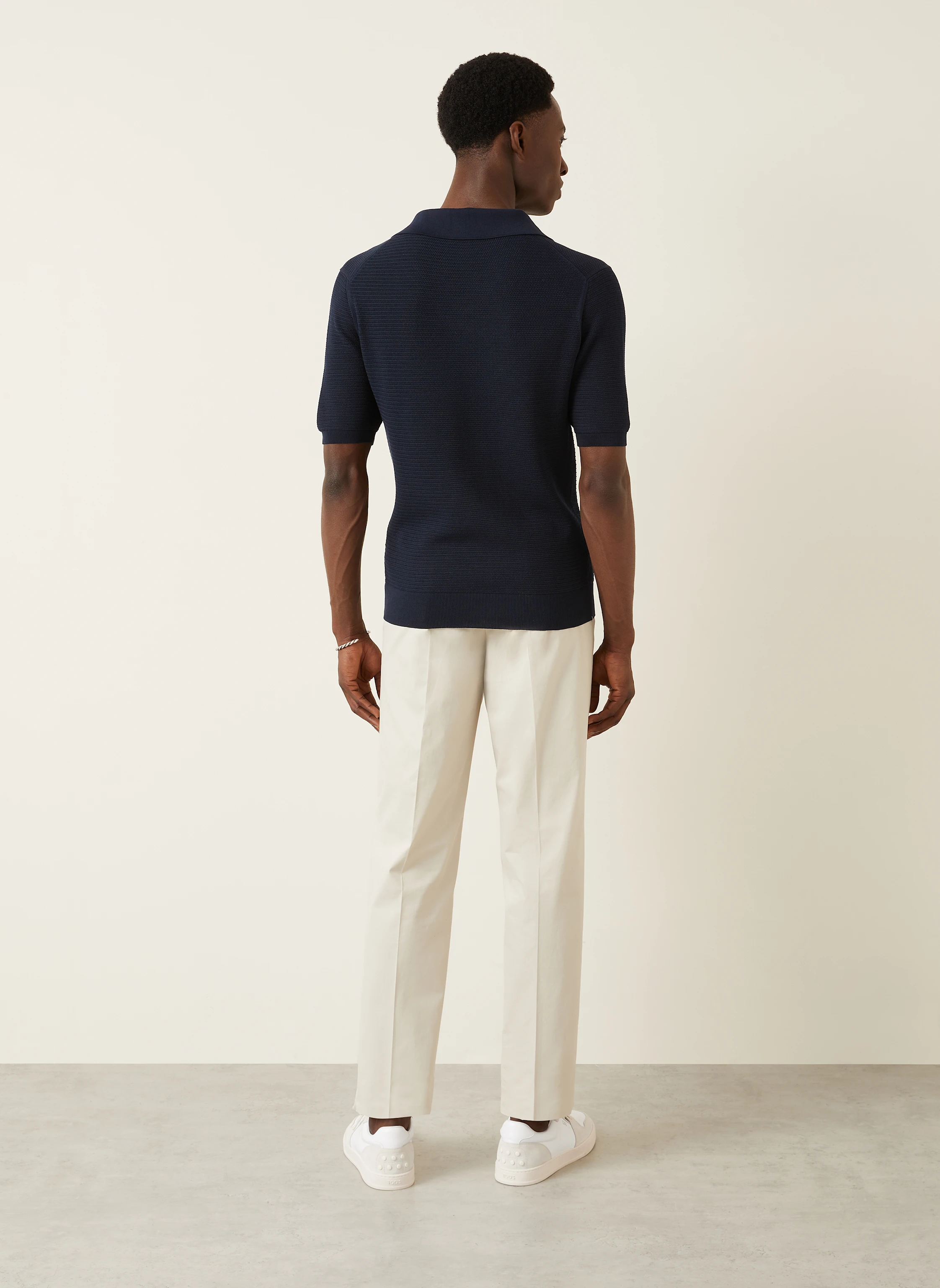 FIORONI Strick-Poloshirt