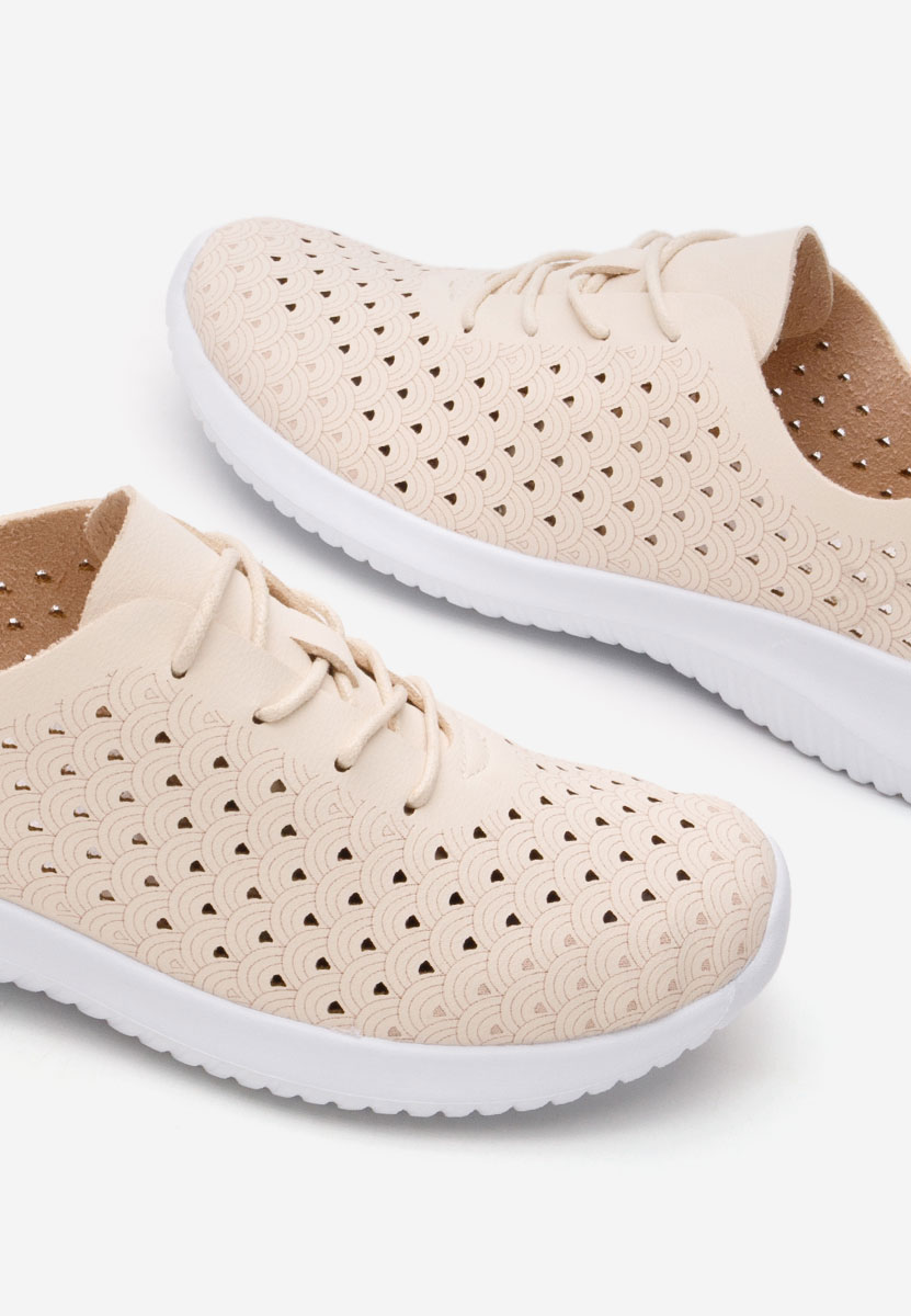 Chaussures casual femme beige Trinita