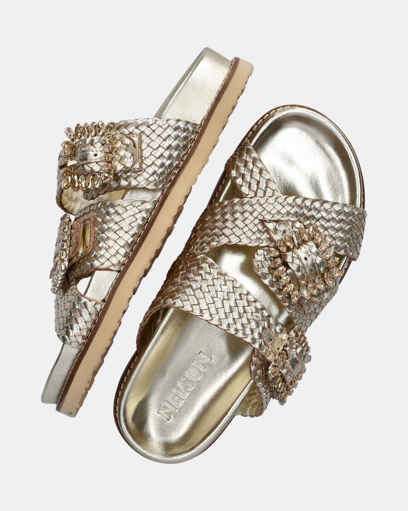 Nelson Sandalen  - goud