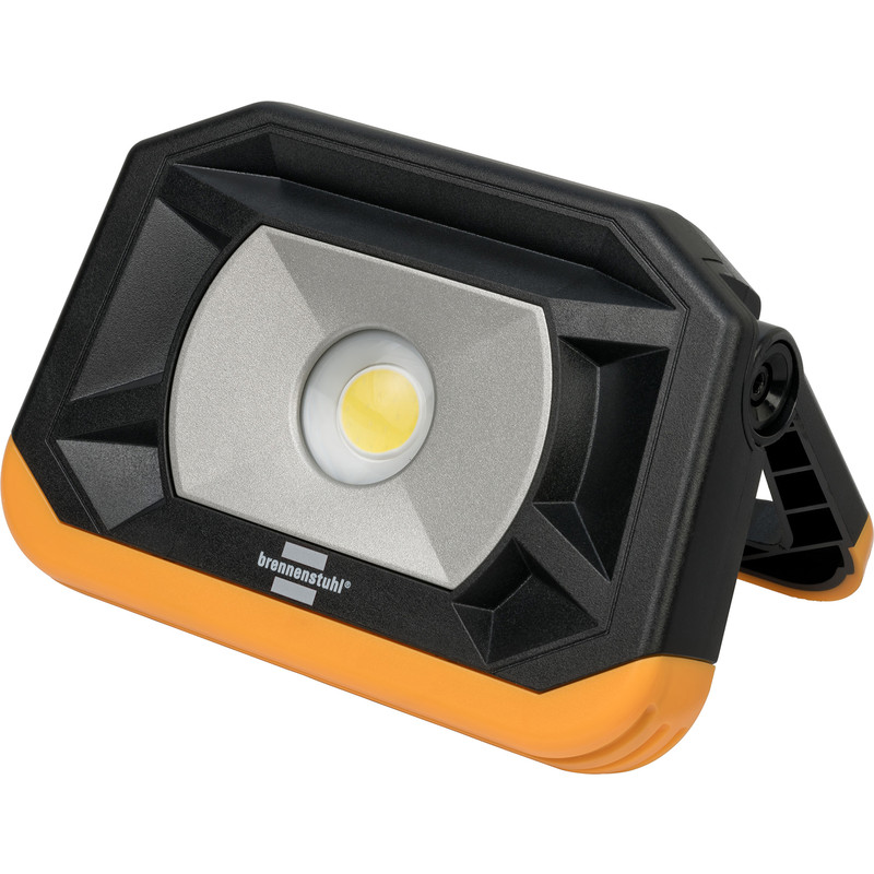 Brennenstuhl mobiele LED oplaadbare werklamp met accu en USB IP65 10W 1000lm 6500K