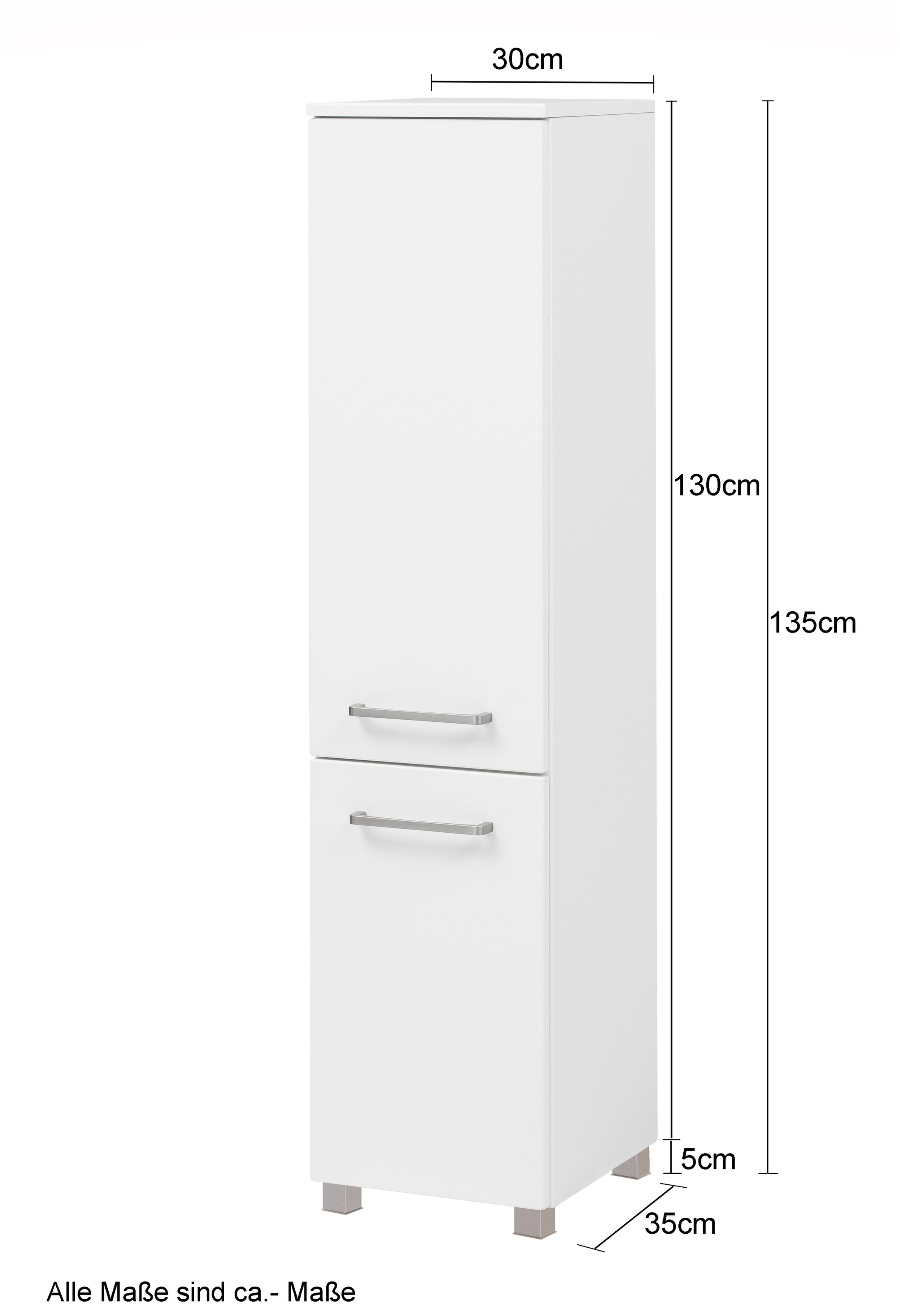 welltime Midischrank »Windau« 30 cm breit