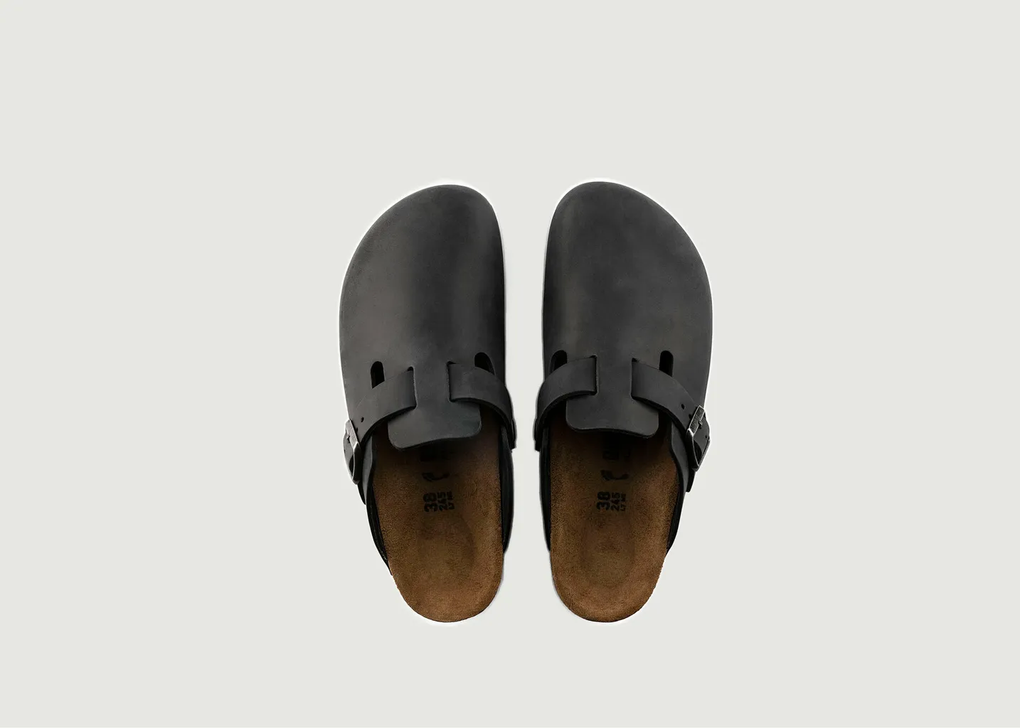 Mules Boston En Cuir Suede Birkenstock