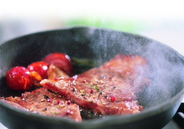 Rumo BBQ Gusspfanne, schwarz