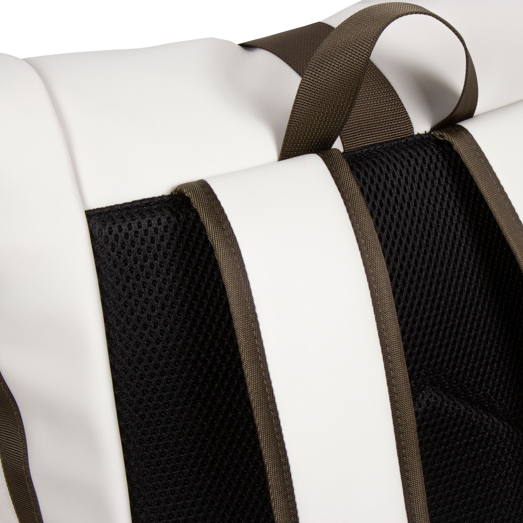New Rebels Tim New York Rolltop Backpack Beige/ Olive