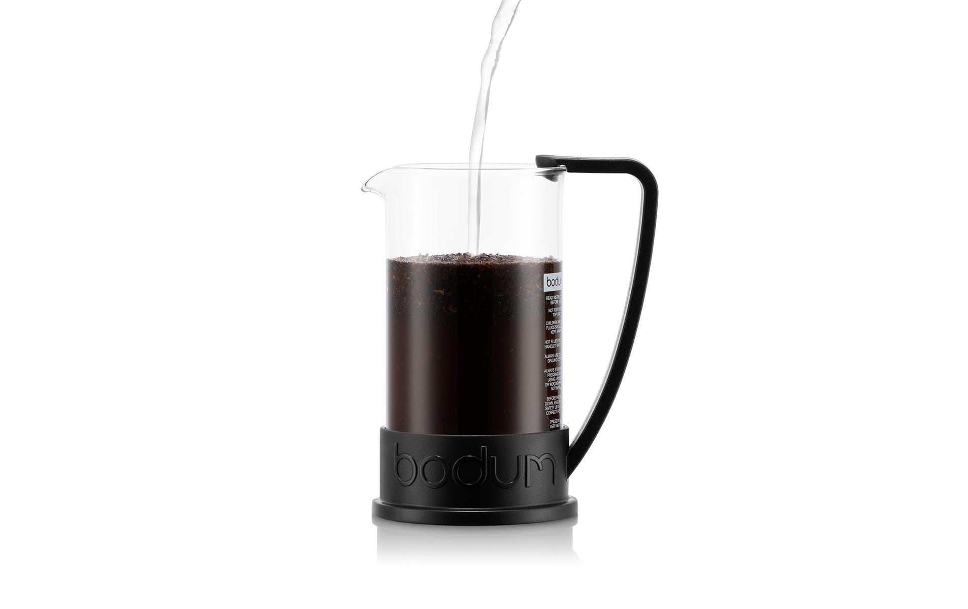 Kaffeebereiter Brazil Schwarz, 0.35 lFrench-Press-Kaffeebereiter 3 Tassen
