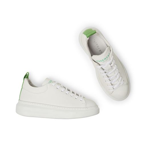 Pavement Dee Color Sneakers, White/Green, 37
