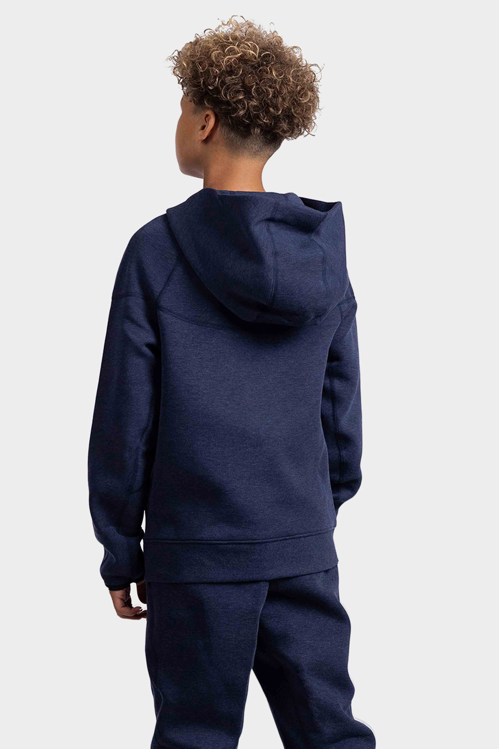 Nike Tech Fleece Trainingspak Kids Donkerblauw