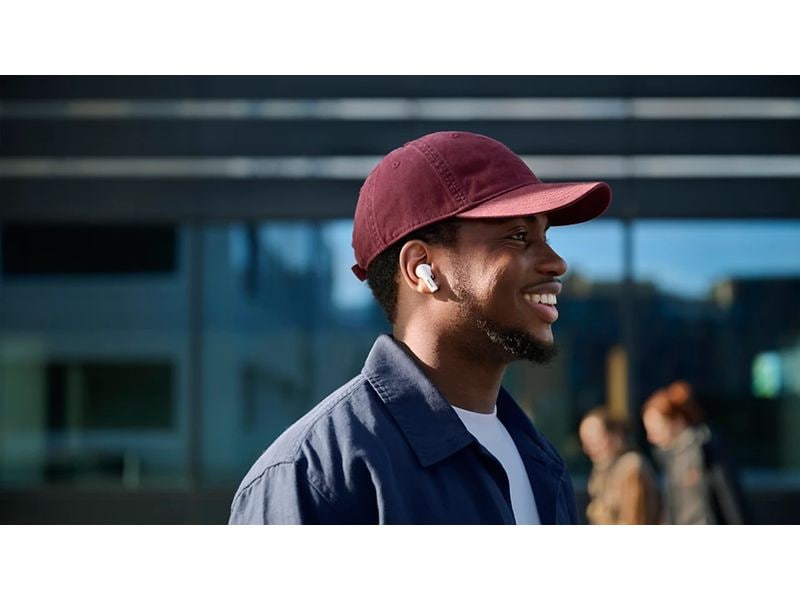 Philips True Wireless In-Ear-Kopfhörer TAT2520WT/00 Weiss Kabellose In-Ear-Kopfhörer mit Geräuschunterdrückung und langer Akkulaufzeit