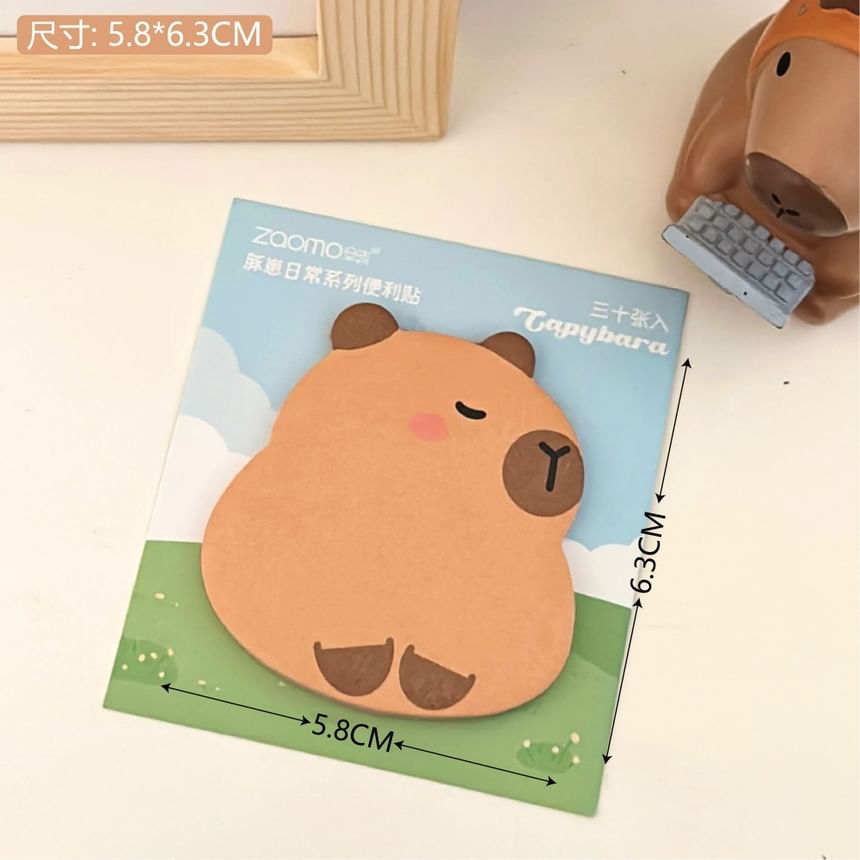 Tuhat - Capybara Sticky Note (Verschillende ontwerpen)