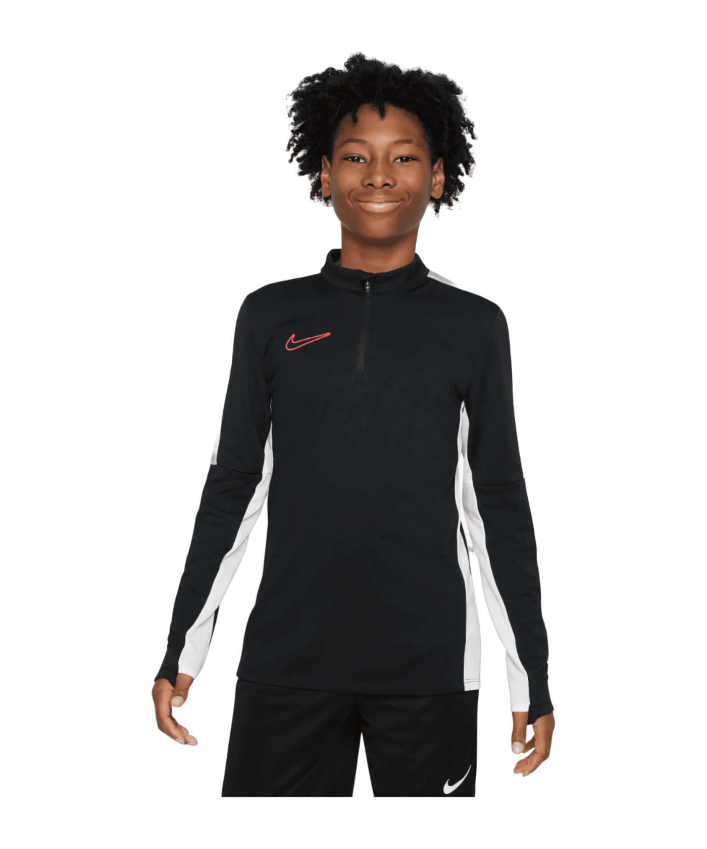 Nike Academy 23 Drill Top Kids Schwarz Weiss Rot F016