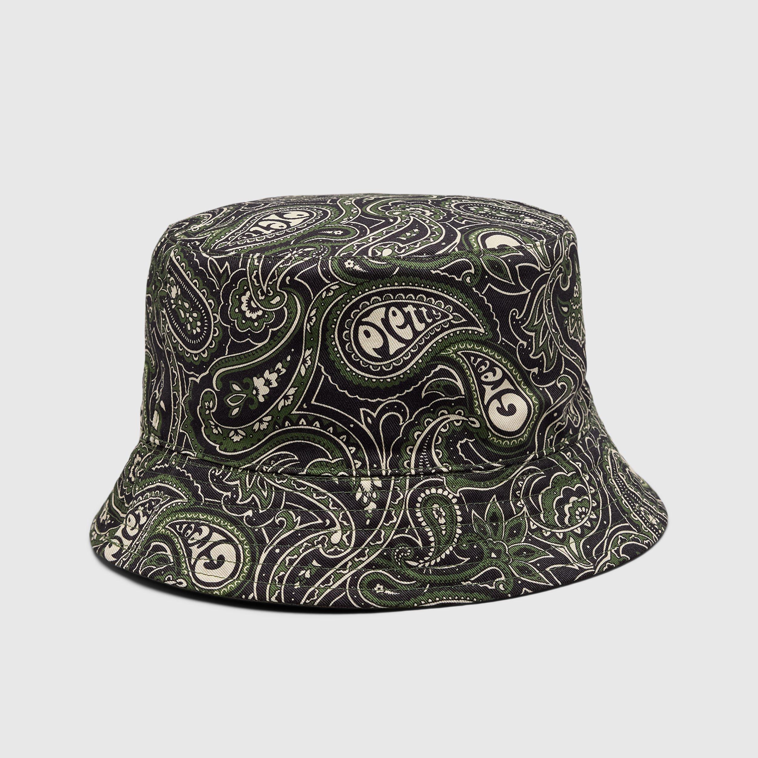 Pretty Green PG Rvrs Pais Bkt Hat Sn53