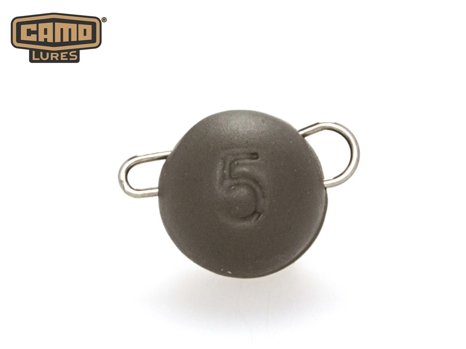 CAMO Tungsten Flexible Head - GREEN PUMPKIN 3g (3 Stk.)