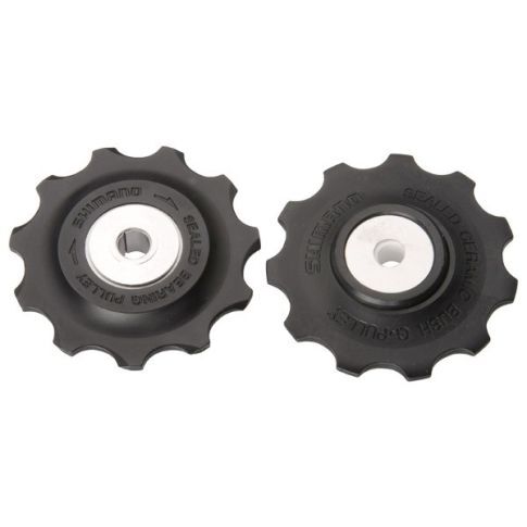 Shimano Deore RD-M593 Derailleurwieltjes 10 Speed Zwart