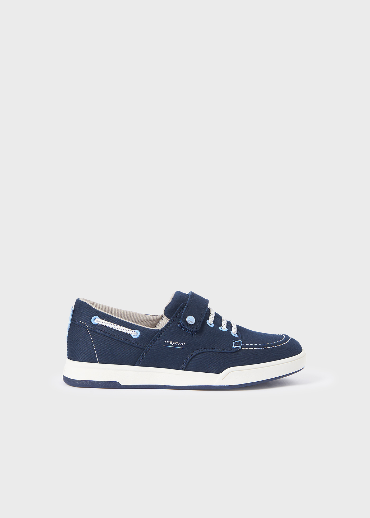 Estilo náutico com fecho de velcro para meninos