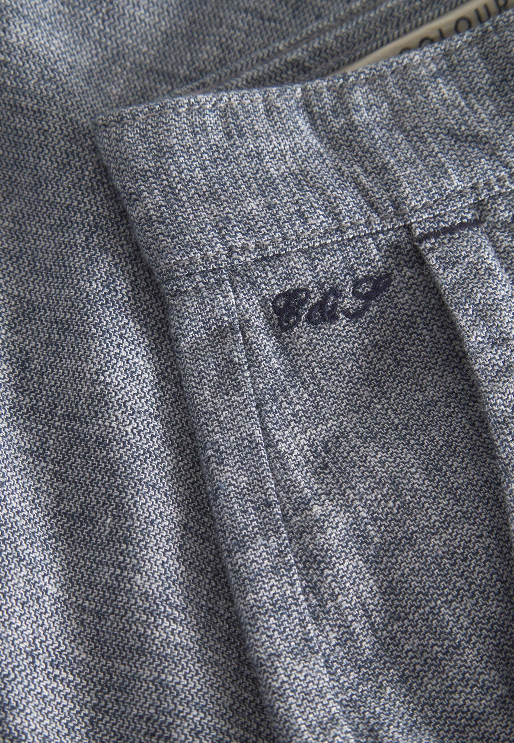 colours & sons Leinenhose »colours & sons Shorts Linen Blend Check«
