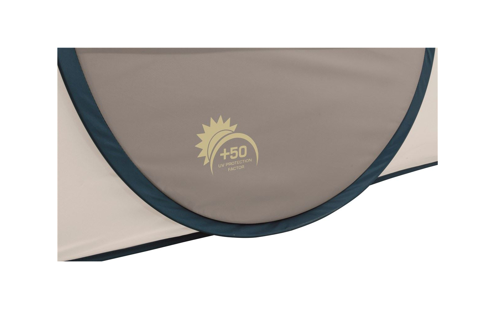 Easy Camp Oceanic Strandmuschel Sonnenschutz 150 x 140 x 100 cm für 2 Personen