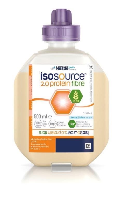 Isosource 2.0 Protein Fibre<br>500 ml, SmartFlex, Emulsion zum Einnehmen, neutral