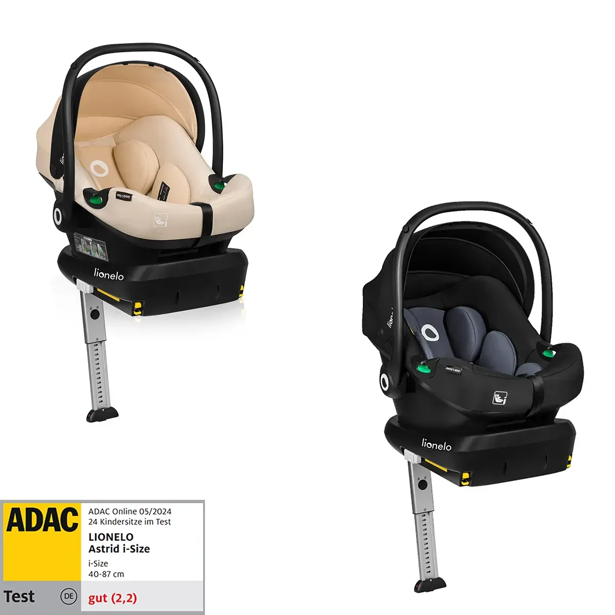 BrandLine Group Sp. zo.o Lionelo Autositz + Base Set Astrid i-Size