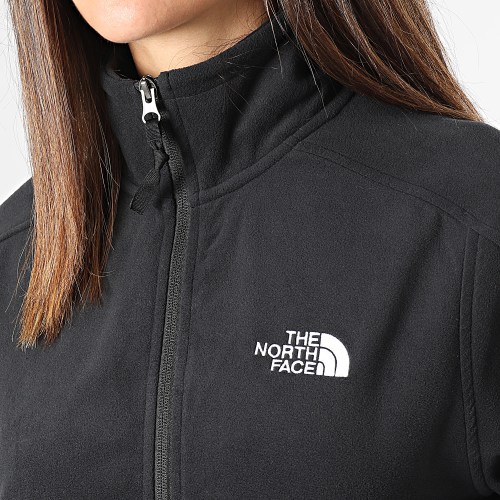 Veste Outdoor Polaire Femme Polartec 100 A7ZY3 Noir