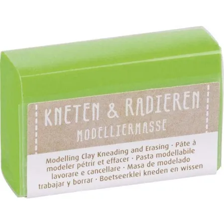 Knorr Prandell Modelliermasse Kneten & Radieren, hellgrün