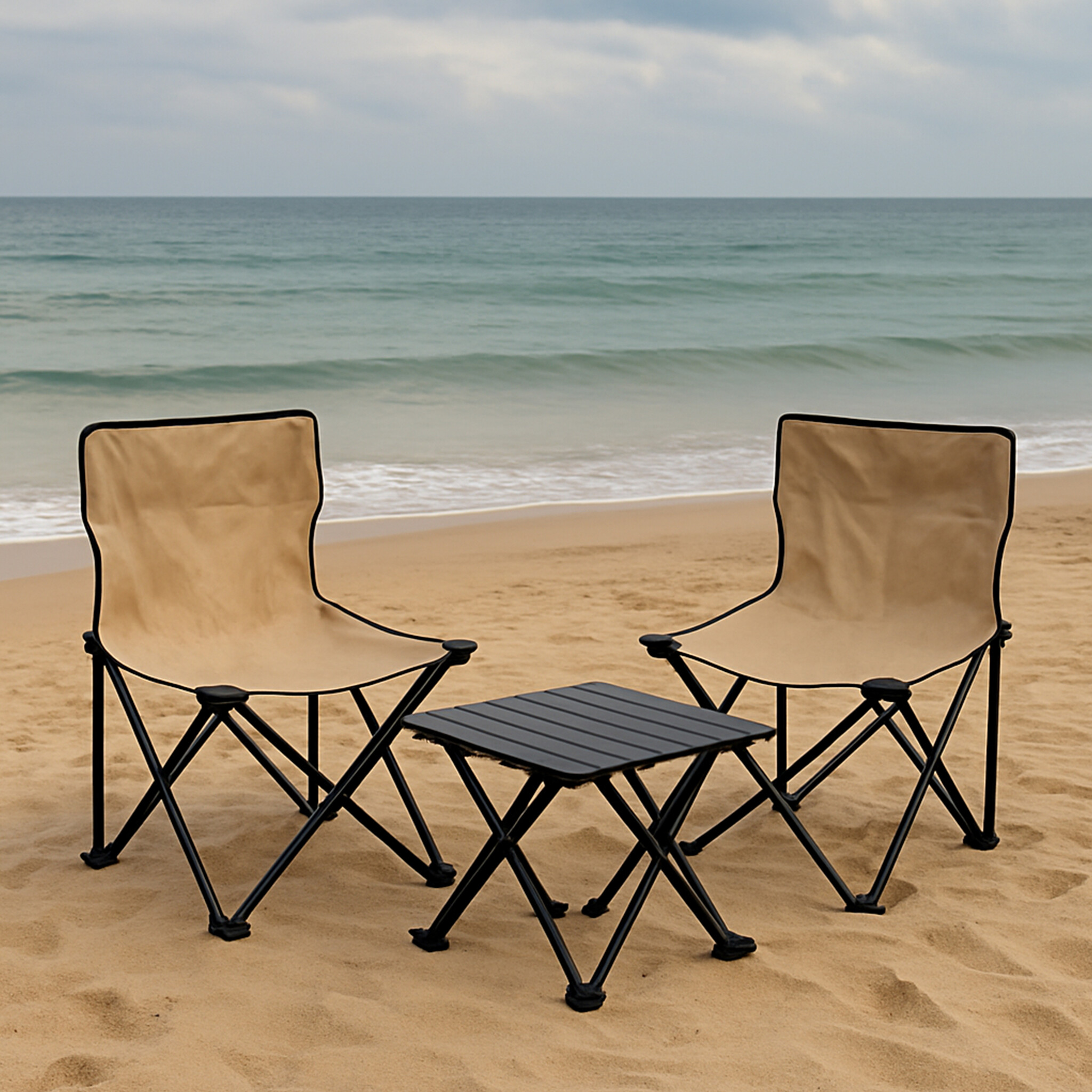 Hem camping set 3-delig met 2 stoelen en tafel