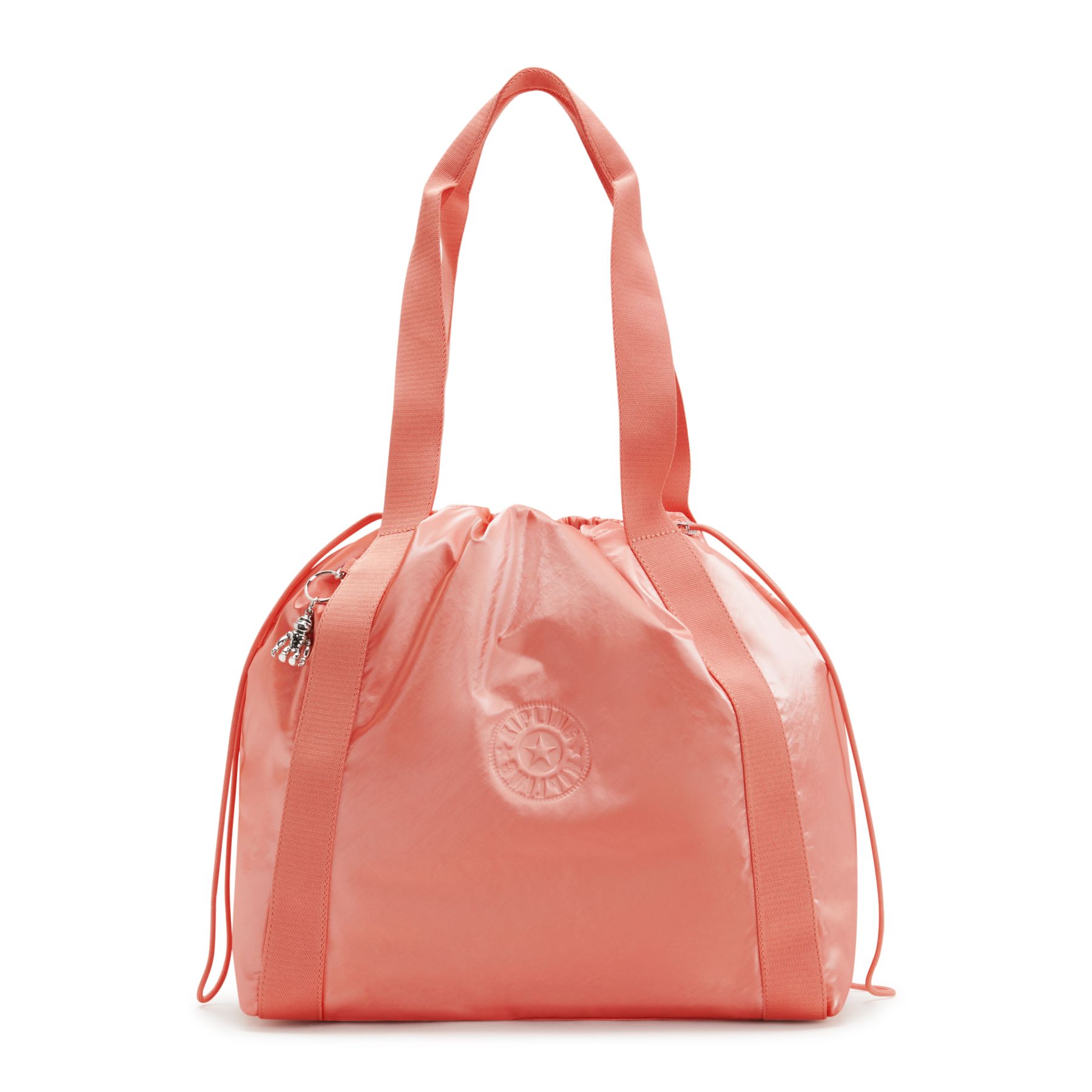 ELMAR Sac fourre-tout de taille moyenne avec cordon de serrage - Peach Glam