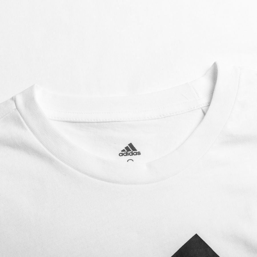 adidas T-Shirt Essentials Big Logo - Blanc/Noir