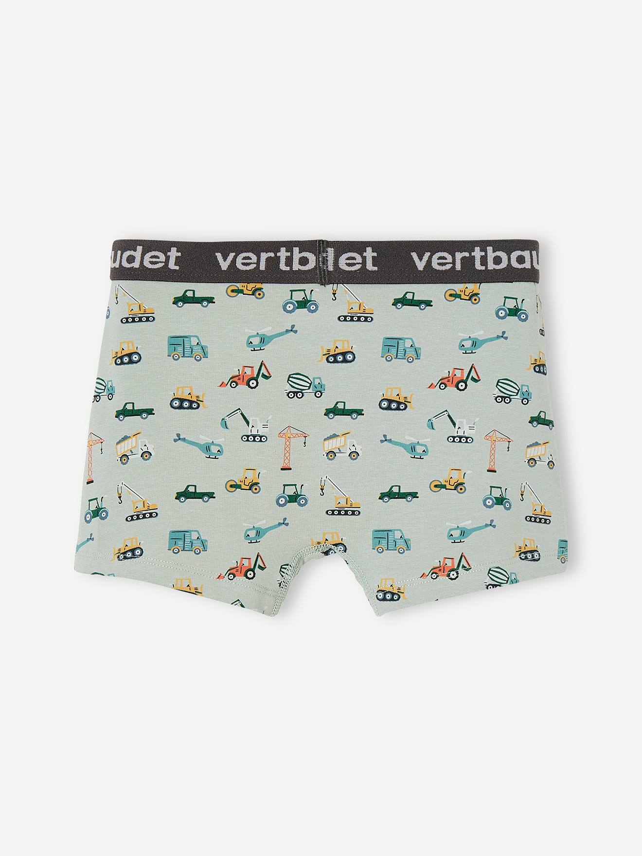 Conjunto de 3 cuecas boxer elásticas 