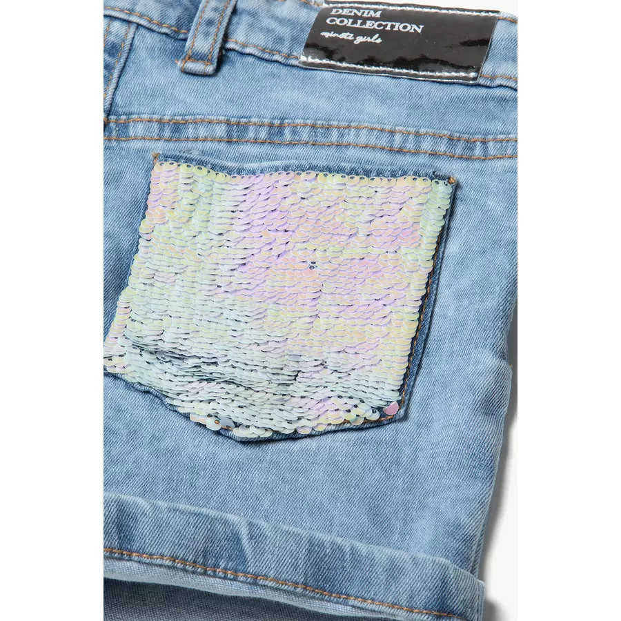 MINOTI Jeansshorts Denim-Blau